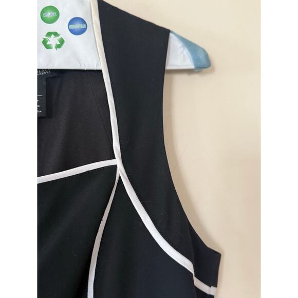 White House Black Market Black and White Mini Dress - Picture 7 of 11